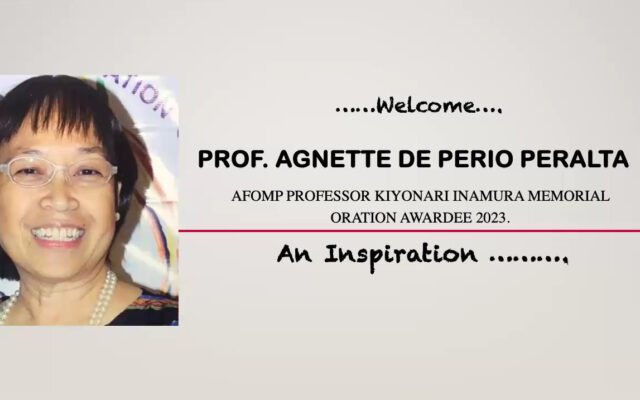 Meet the Expert: Prof. Agnette De Perio Peralta interviewed by Assistant Professor Dr Rajni Verma